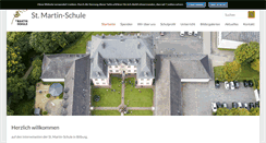 Desktop Screenshot of martin-schule.de