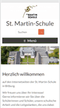 Mobile Screenshot of martin-schule.de